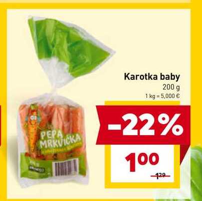 Karotka baby 200 g