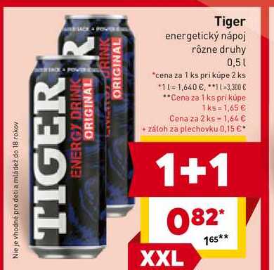 Tiger Energetický nápoj 500 ml