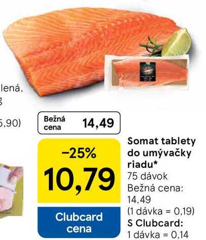 Somat tablety do umývačky riadu, 75 dávok 