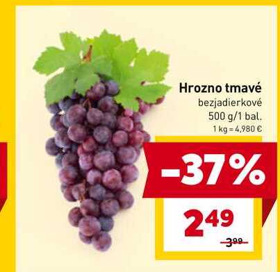 Hrozno tmavé 500g