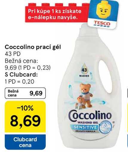  Coccolino prací gél, 43 PD