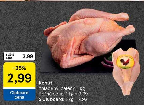 Kohút, 1 kg