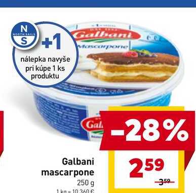 Galbani Mascarpone 250 g