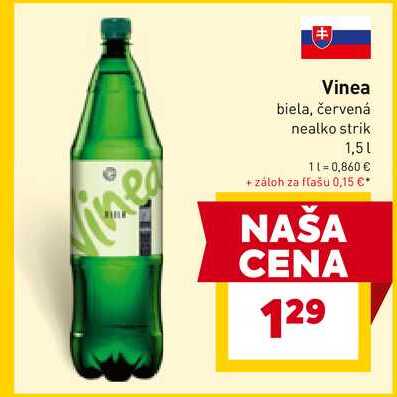 Vinea Biela 1,5 l