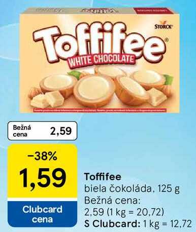 Toffifee, 125 g 