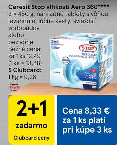 Ceresit Stop vlhkosti Aero 360°, 2x 450 g