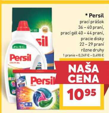 Persil prací prášok 36-40 praní
