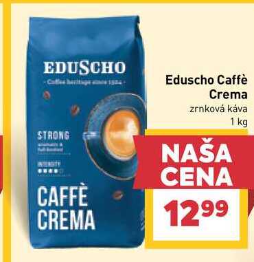 Eduscho Caffè Crema zrnková káva 1 kg 
