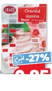 Le&Co Oravská slanina