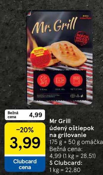Mr. Grill údený oštiepok na grilovanie 175 g +50 g omáčka 