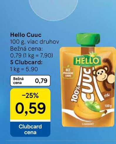 Hello Cuuc 100 g