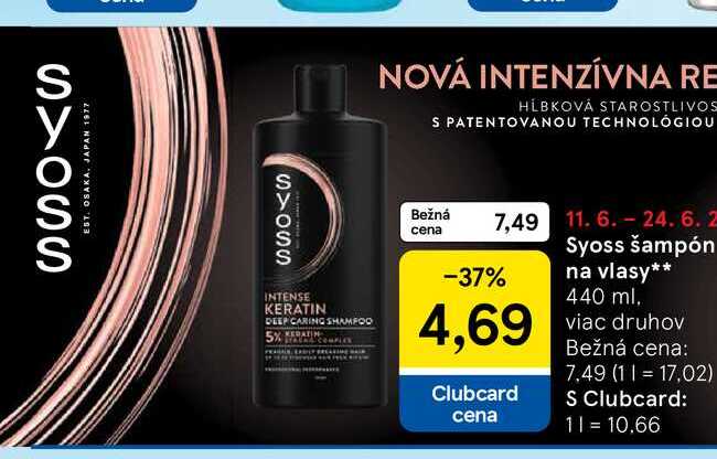 Syoss Šampón 440 ml
