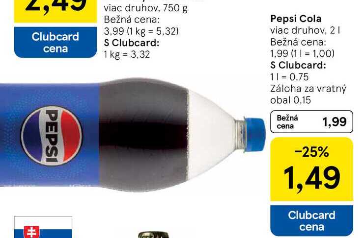 Pepsi Cola 2 l