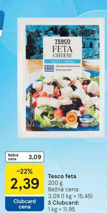 Tesco feta 200 g