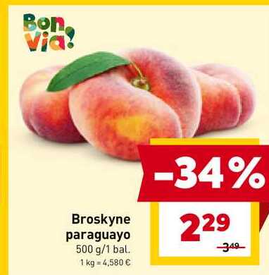 Broskyne Paraquayos (donut) 500g