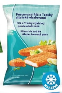 Aljašská treska obaľované filety