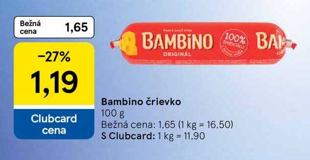 Bambino črievko 100 g 