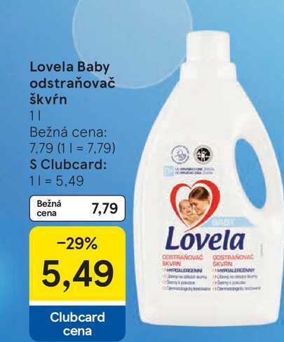 Lovela Baby odstraňovač škvŕn 1l