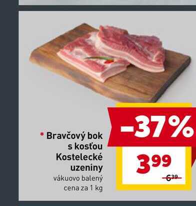 Bravčový bok s kosťou 1 kg