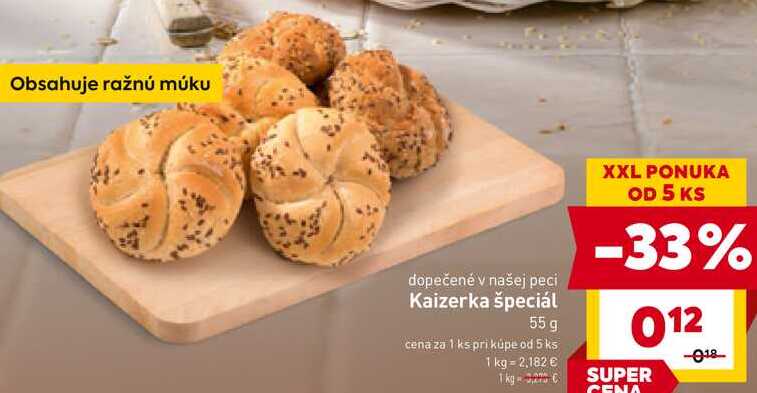 Kaizerka špeciál 55 g