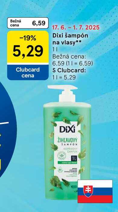 Dixi šampón na vlasy 1l