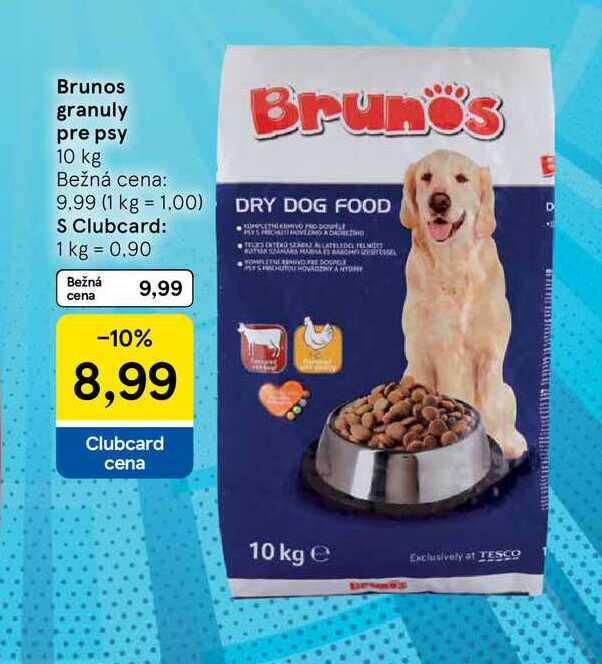 Brunos granuly pre psy 10 kg B
