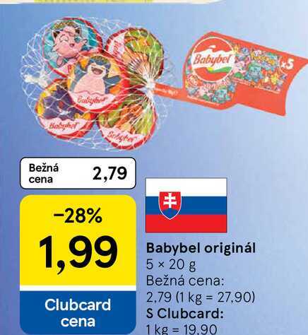 Babybel 5x20g