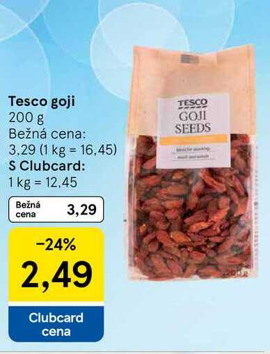 Tesco goji 200g