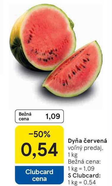 Dyňa červená, 1 kg