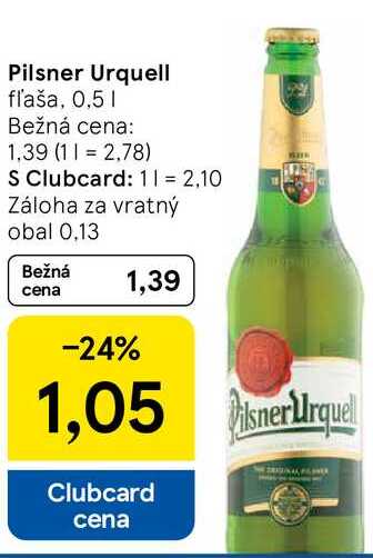 Pilsner Urquell, 0,5 l