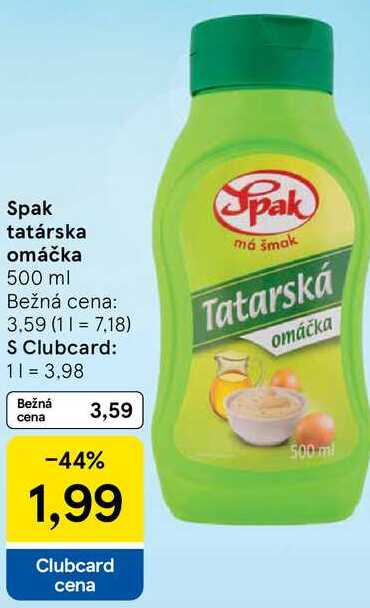 Spak tatárska omáčka, 500 ml 