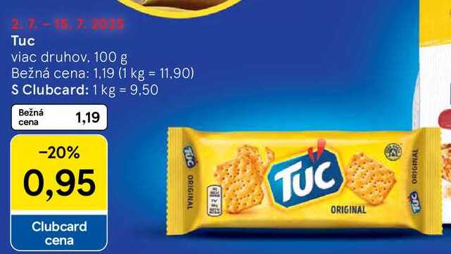 Tuc, 100 g