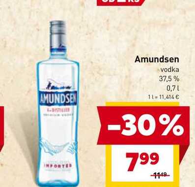 Amundsen vodka 37,5% 0,7l