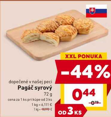 Pagáč syrový 72 g 