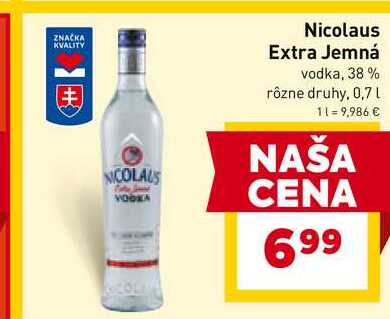 Nicolaus Extra Fine 700 ml