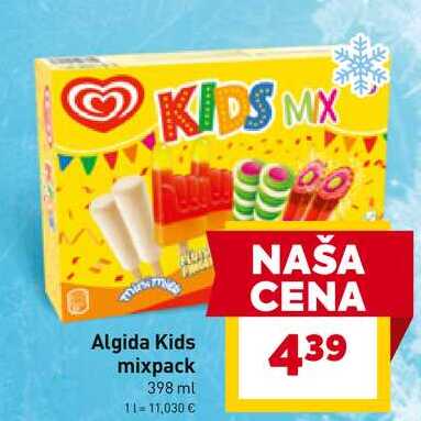 Algida Kids mixpack 398 ml 