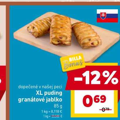 XL puding granátové jablko 85 g