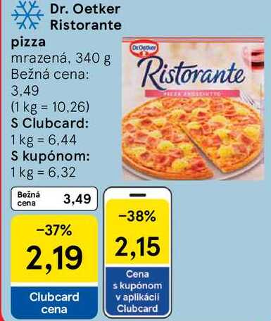 Dr. Oetker Ristorante pizza, 340 g