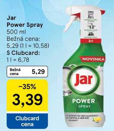 Jar Power Spray, 500 ml 