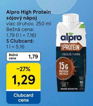 Alpro High Protein sójový nápoj, 250 ml 