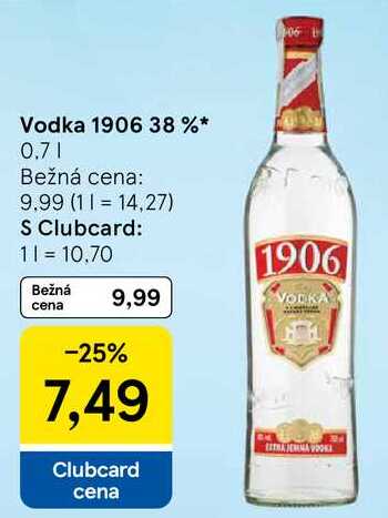 Vodka 1906 38 %, 0,7 l
