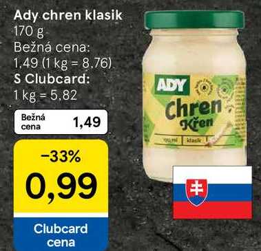 Ady chren klasik, 170 g