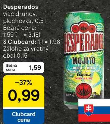 Desperados, 0,5 l