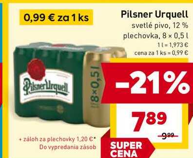 Pilsner Urquell 8x500 ml