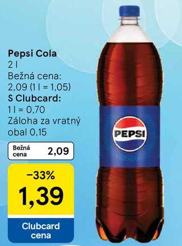 Pepsi Cola, 2 l