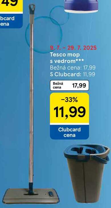 Tesco mop s vedrom