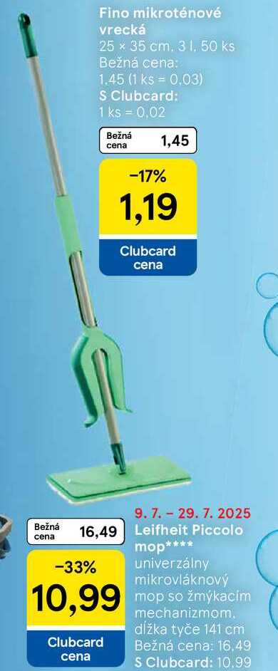Leifheit Piccolo mop