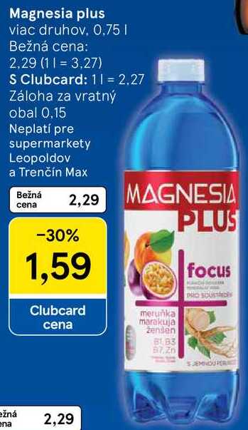 Magnesia plus, 0,75 l