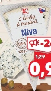 Z lásky k tradícii Niva zrejúci syr s plesňou