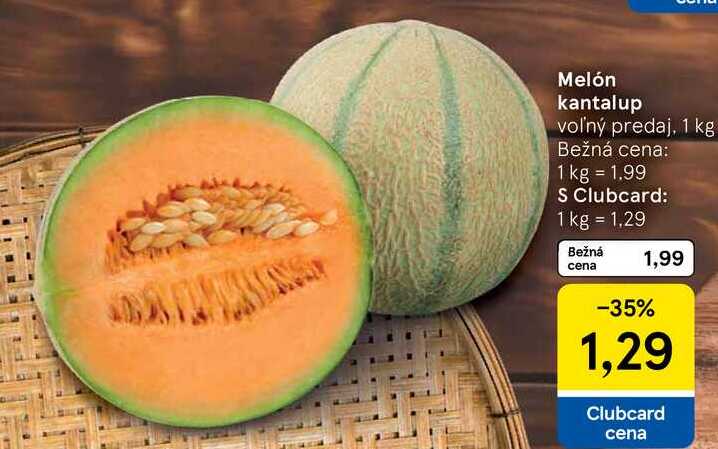 Melón kantalup, 1 kg